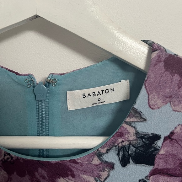 Aritzia Babaton Floral dress NWT - Picture 3 of 5